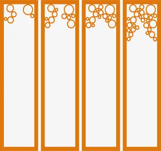 一套古典古风窗棂免抠