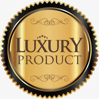 黑色花边奖牌徽章免抠