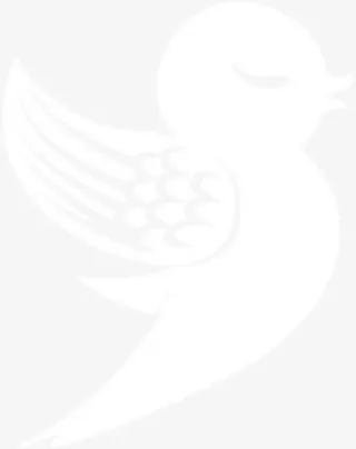 白色小鸟素材免抠