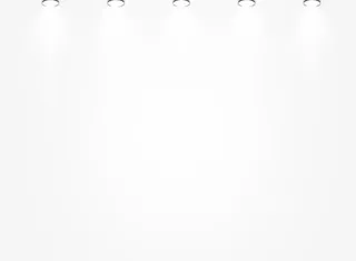 白色舞台效果灯光装饰免抠