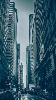 科幻城市街道H5背景高清