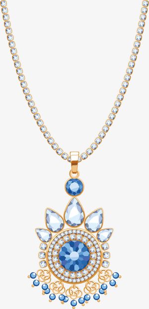 纯银防过敏项链免抠