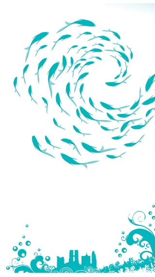 鱼群H5背景高清