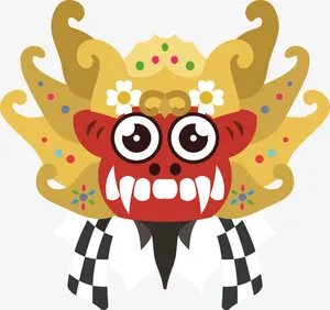 部落面具设计免抠