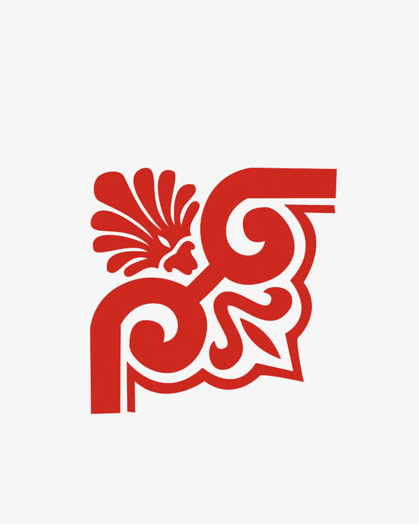 边角花纹免抠