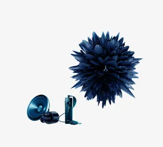 科技梦幻炫光背景免抠