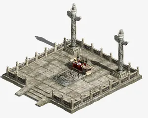 游戏建筑素材免抠