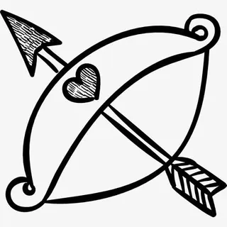 爱的弓和箭图标免抠