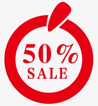 半价促销免抠