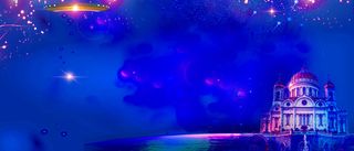 深蓝色星空房地产背景高清