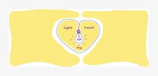 创意双手捧住爱心免抠