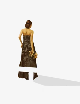 中世纪女性背影免抠