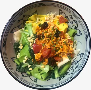 西红柿鸡蛋宽面免抠