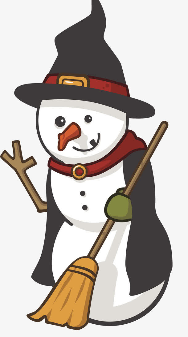万圣节雪人免抠