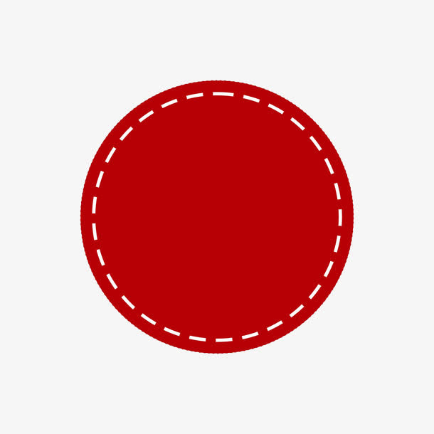 红色圆圈素材免抠