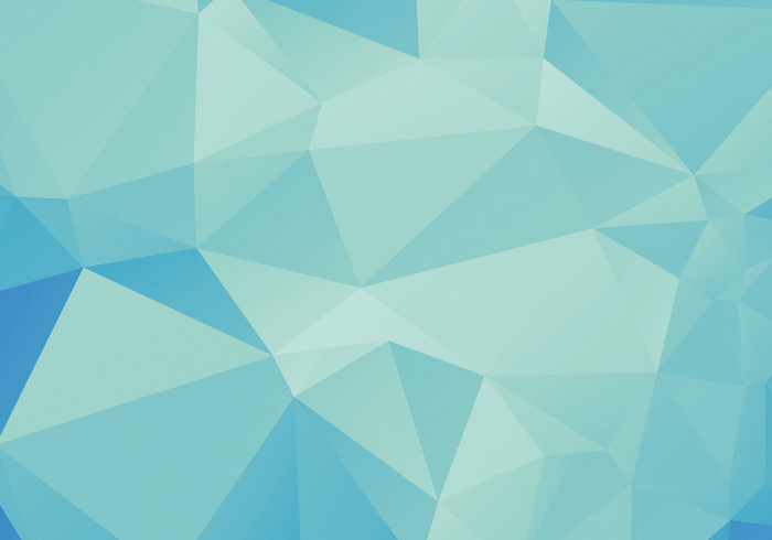 多边形蓝色晶格背景高清