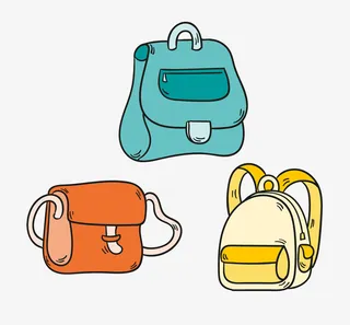 书包 p ng 透明 素材 免扣元素免抠