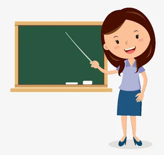 教师节老师卡通人物免抠