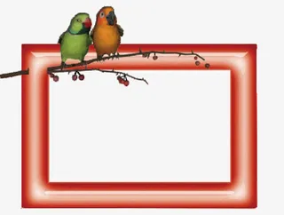 卡通边框元素免抠