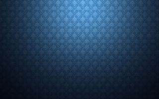 蓝色花纹海报背景