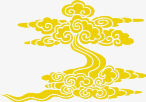 黄色云免抠
