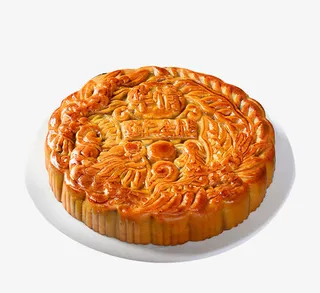 大号中秋火腿月饼素材免抠