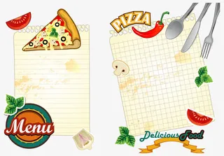 食物日记素材矢量免抠