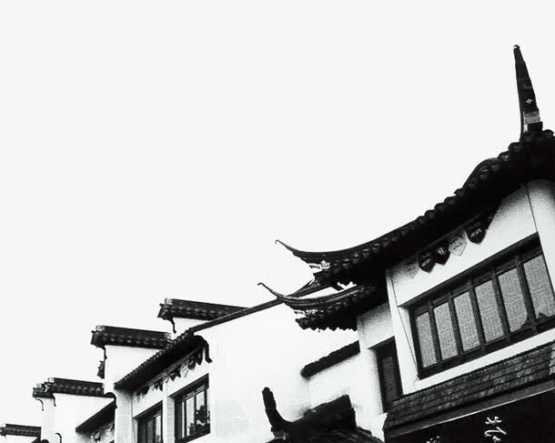 中国风建筑免抠