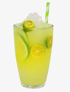 加冰的金桔柠檬茶　免抠