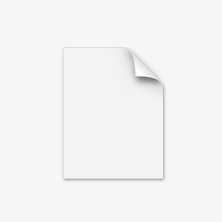 折角白纸PSD素材免抠