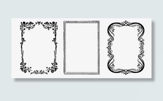 欧美边框免抠