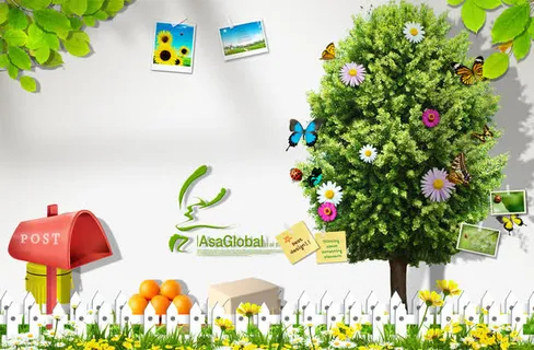 植物海报素材元素免抠