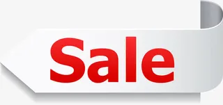 促销价格优惠标签免抠