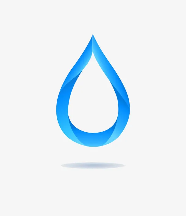 空心泪水图片素材免抠