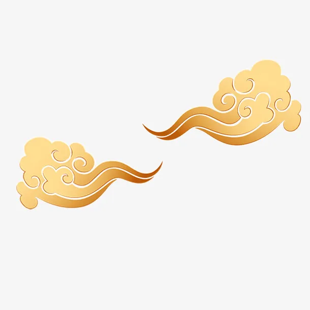 祥云 节日元素 背景元素