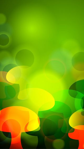 绿色光晕背景高清