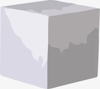 正方体石膏免抠