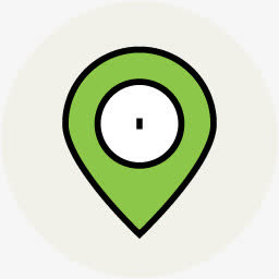 学习图案学校图标 地址定位免抠