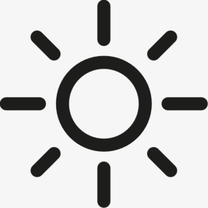 太阳图标免抠