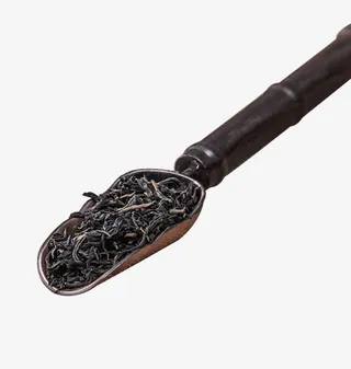 中国风黑檀茶勺茶匙免抠