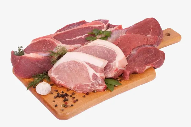 金锣冷鲜肉瘦肉红色肉块新鲜美味免抠