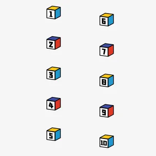 奇葩说新媒体数字分隔符免抠
