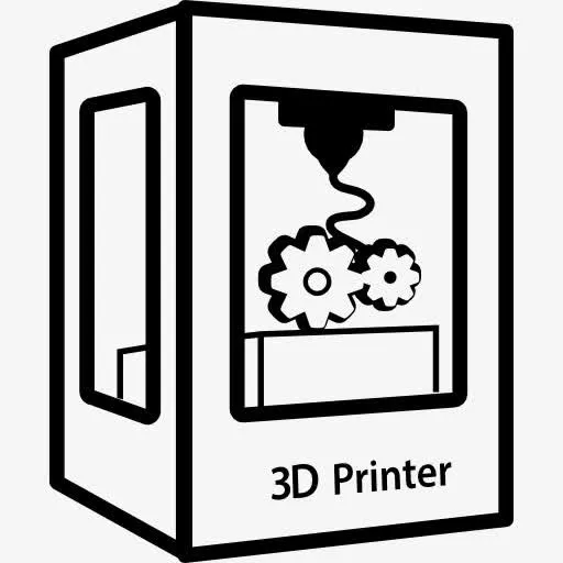 3D打印机工具设置图标免抠