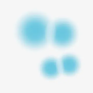 唯美的蓝色的光晕免抠