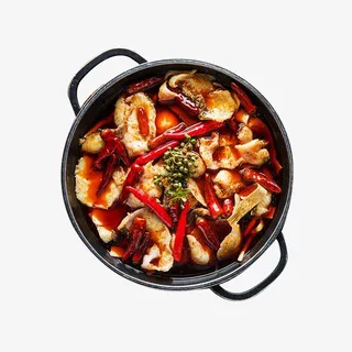 特色美食藤椒鱼33免抠