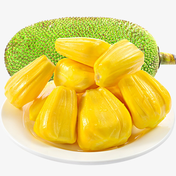 黄心菠萝蜜果免抠