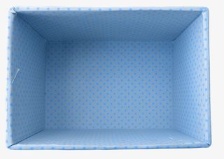 蓝色漂亮盒子免抠