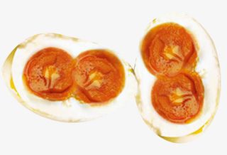 双黄蛋咸鸭蛋免抠