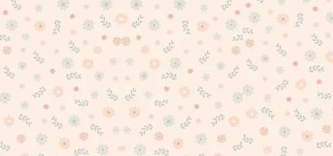 卡通手绘清新花朵简约背景高清