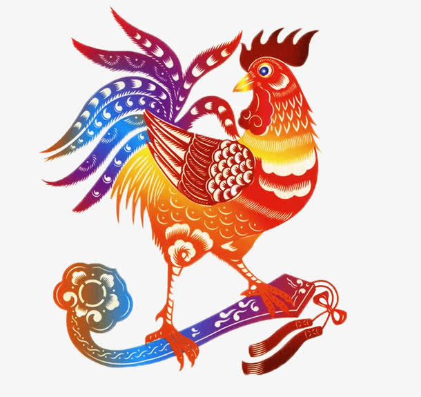 2017鸡年元素免抠